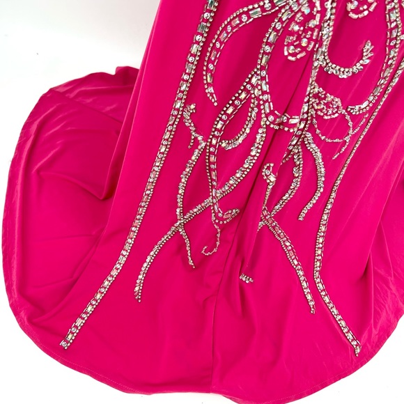 🚫SOLD! NWOT |•ROYAL QUEEN COLLECTIONS•| AMAZING Rhinestone Pageant/Prom/Formal - Picture 11 of 16